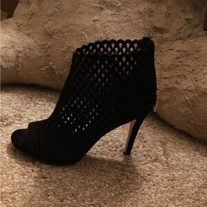 Black ankle boots
